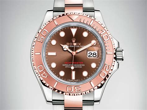 rolex rose gold yacht master|More.